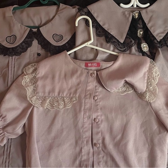 (6) Jirai kei Ryousangata blouses bulk sale - Picture 2 of 8